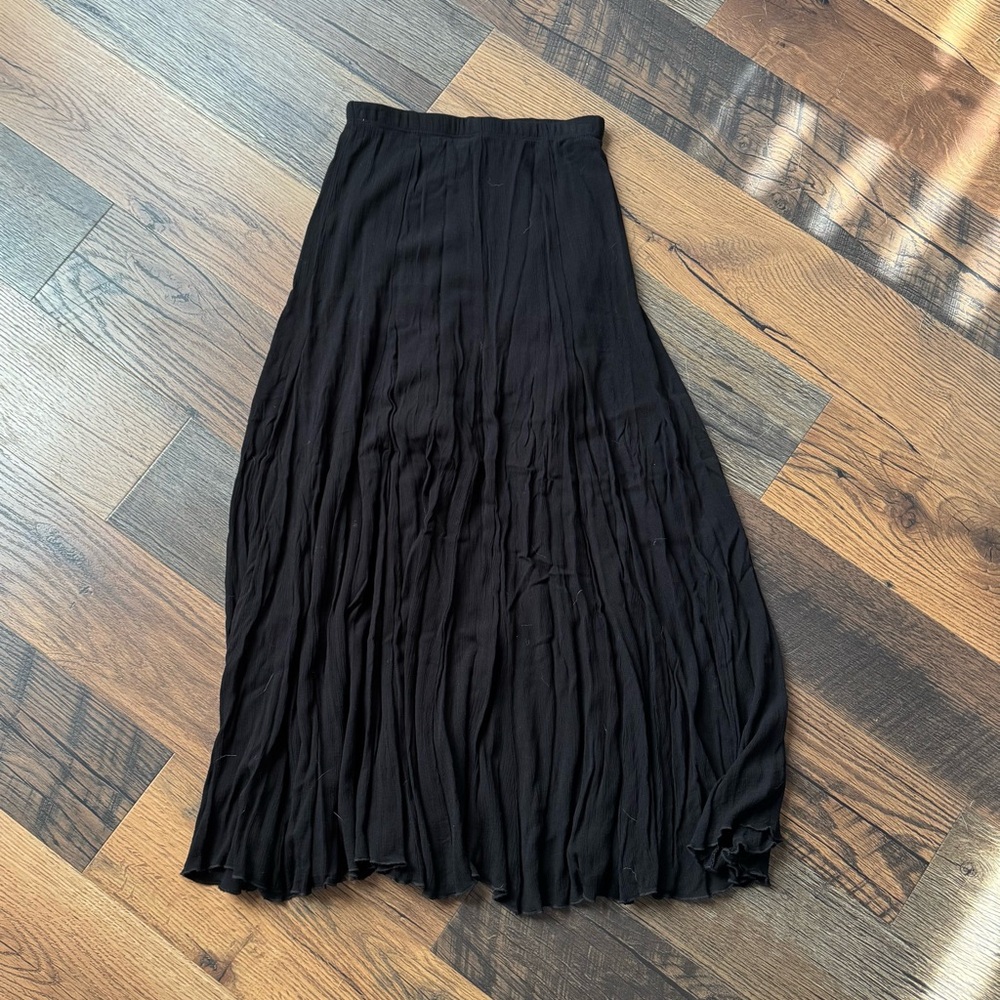 ⭐️Karen Kane Black Pleated Maxi Skirt⭐️